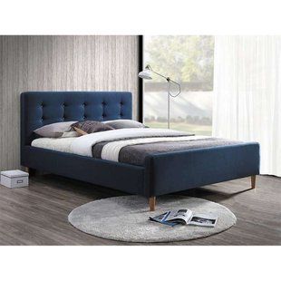 Кровать Pinko Синий 160х200 см SIGNAL