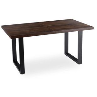 Розкладний обідній стіл MEBEL ELITE EDWIN 160 (260) * 77 см Горіх