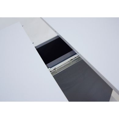 Cтол COSMO GREY 145x68 графит/камень серый