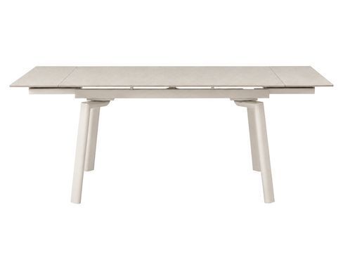 Стол BELFORD CERAMIC 140(200)*80 белый/кашемир