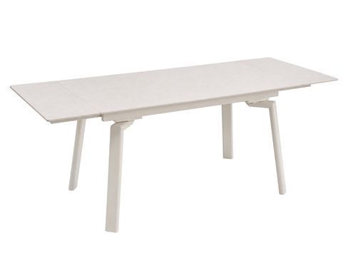 Стол BELFORD CERAMIC 140(200)*80 белый/кашемир