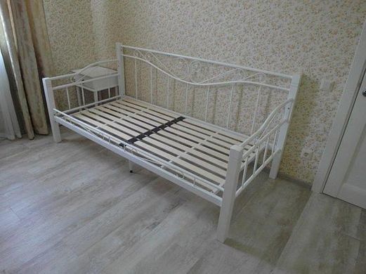Ліжко Kenia Білий 90х200 см SIGNAL