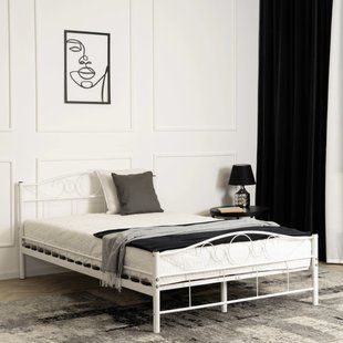 Кровать MEBEL ELITE GRIFFIN 120x200 см Белый