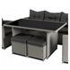 Комплект садових меблів MEBEL ELITE COLORADO Сірий