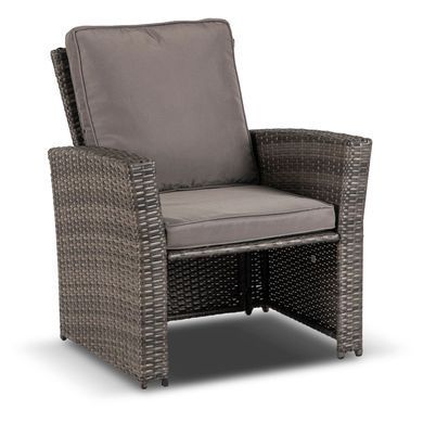 Комплект садовой мебели MEBEL ELITE DELGADO Серый