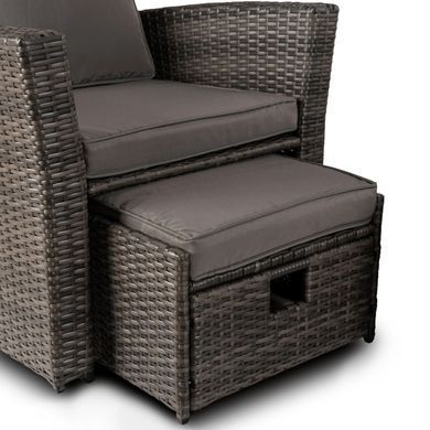 Комплект садовой мебели MEBEL ELITE DELGADO Серый