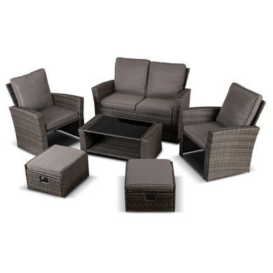 Комплект садовой мебели MEBEL ELITE DELGADO Серый