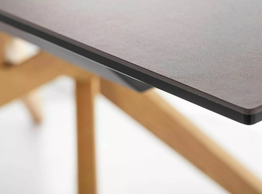 Стіл LORETO CERAMIC 160(240)X90 см Коричневий Матовий SIGNAL