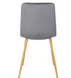 Стілець оксамитовий MEBEL ELITE FREDY Velvet Сірий