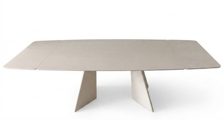 Стол BRIXTON CERAMIC 160(240)*90 светло-серый/кашемир