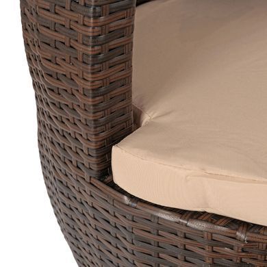 Комплект садових меблів MEBEL ELITE FRIO Коричневий