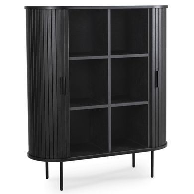Комод MEBEL ELITE TRISH 100 см Черный