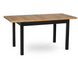 Стол раскладной MEBEL ELITE SKUBI 120-160х75 см дуб крафт
