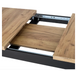 Стол раскладной MEBEL ELITE SKUBI 120-160х75 см дуб крафт