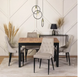Стол раскладной MEBEL ELITE SKUBI 120-160х75 см дуб крафт