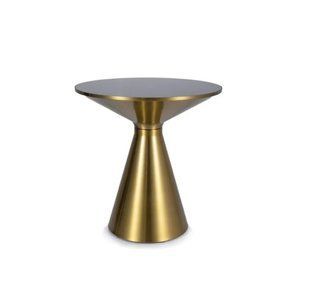 Журнальный столик SETI 50x50 см Черный / Золото SIGNAL