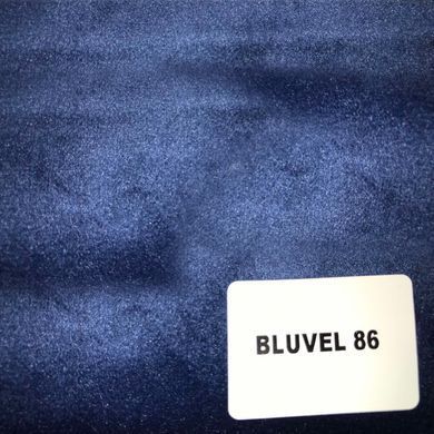 Кровать Aspen velvet Синий 160х200 см SIGNAL