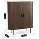 Комод MEBEL ELITE TRISH 100 см Орех