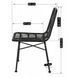 Комплект садових меблів MEBEL ELITE WALDI Чорний