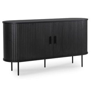 Комод MEBEL ELITE TRISH 140 см Черный