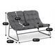 Комплект садових меблів MEBEL ELITE MEGARA Сірий