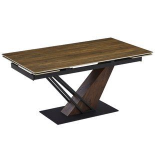 Стол раскладной MEBEL ELITE REX 160-220 смх91 см Дуб