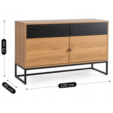 Комод MEBEL ELITE BRENEIS Дуб