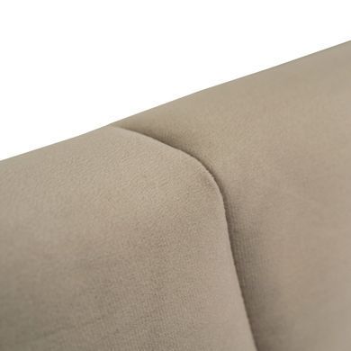 Ліжко MEBEL ELITE SEWILLA Welur 160x200 см Бежевий