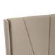Ліжко MEBEL ELITE SEWILLA Welur 160x200 см Бежевий