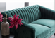 Диван Asprey 2 Velvet Зеленый SIGNAL