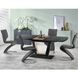 Стол раскладной Farrel Черный 160(200)х90 см HALMAR
