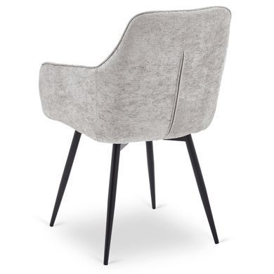 Обідній стілець поворотний MEBEL ELITE LARISA Сірий