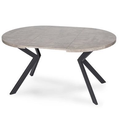 Раскладной обеденный стол MEBEL ELITE DORIAN 80(160)*80 Бетон