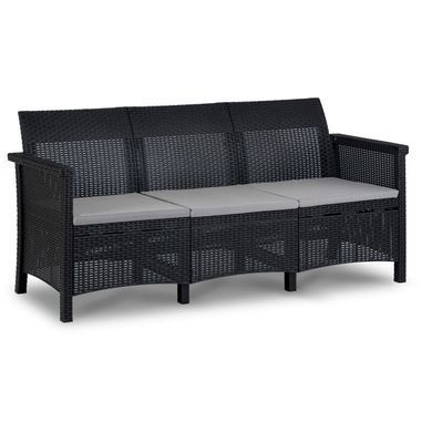 Комплект садових меблів MEBEL ELITE SAVIO Чорний