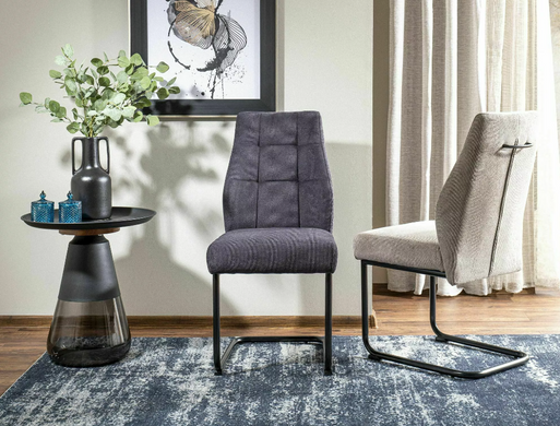 Журнальный столик Tiffany A 50x50 см Черный/Черный SIGNAL