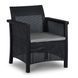 Комплект садових меблів MEBEL ELITE SAVIO Чорний