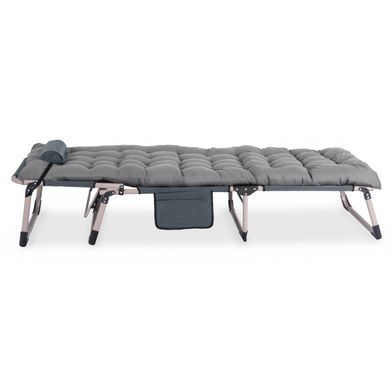 Складаний шезлонг MEBEL ELITE SATURN Сірий