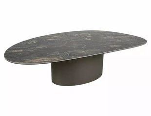 Журнальный столик Signal BELLO A керамика Vulcano/медный 140х80см