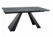 Стол Salvadore Ceramic VERDE ALPI 160(240)X90 Signal Бирюзовый Мат / Черный Мат SIGNAL