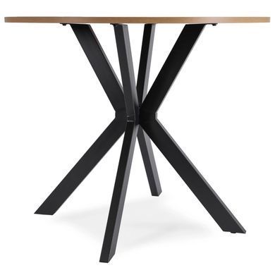 Обідній стіл MEBEL ELITE LAUREN 90 см Дуб золотий