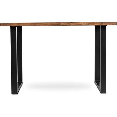 Стіл MEBEL ELITE ALTE 120х65 см дуб рустик / чорний