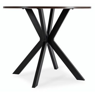 Обеденный стол MEBEL ELITE LAUREN 90 см Орех