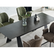 Стол INTARSIO раскладной ARNOLD CERAMIC 180(240)*90 Wic dark grey