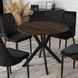Обеденный стол MEBEL ELITE LAUREN 90 см Орех