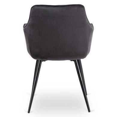 Обеденный стул MEBEL ELITE MODESTO Welur Черный