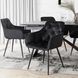 Обеденный стул MEBEL ELITE MODESTO Welur Черный