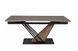 Стіл GENESIS Legno 160(220)X90 см Дуб / Чорний / Ясен SIGNAL