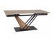 Стіл GENESIS Legno 160(220)X90 см Дуб / Чорний / Ясен SIGNAL