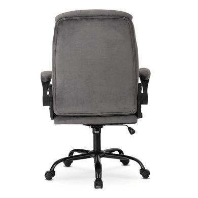 Офісне крісло MEBEL ELITE COMFORT Welur Сірий