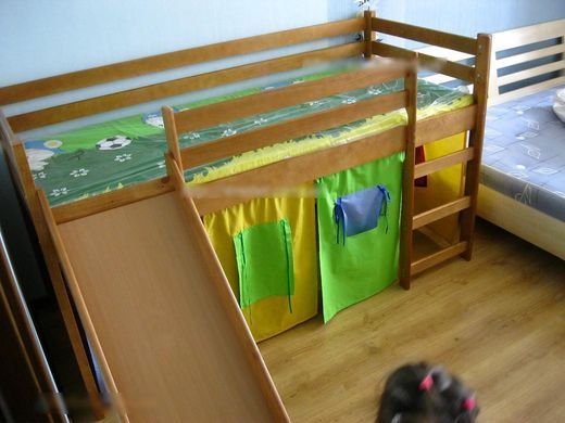 Кровать детская Neo Plus Дуб Золотой 89х197 см HALMAR